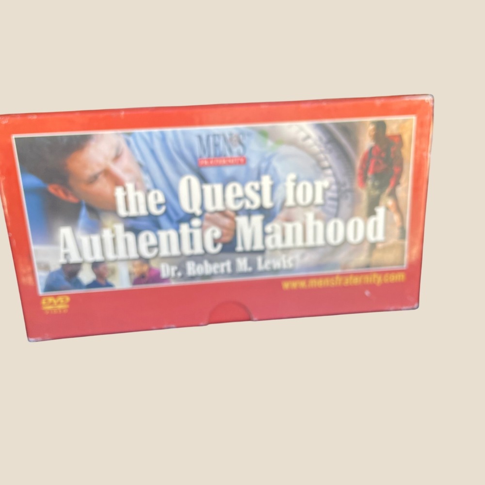 Men's Fraternity Quest for Authentic Manhood 24 DVD Box Set Dr Robert Lewis